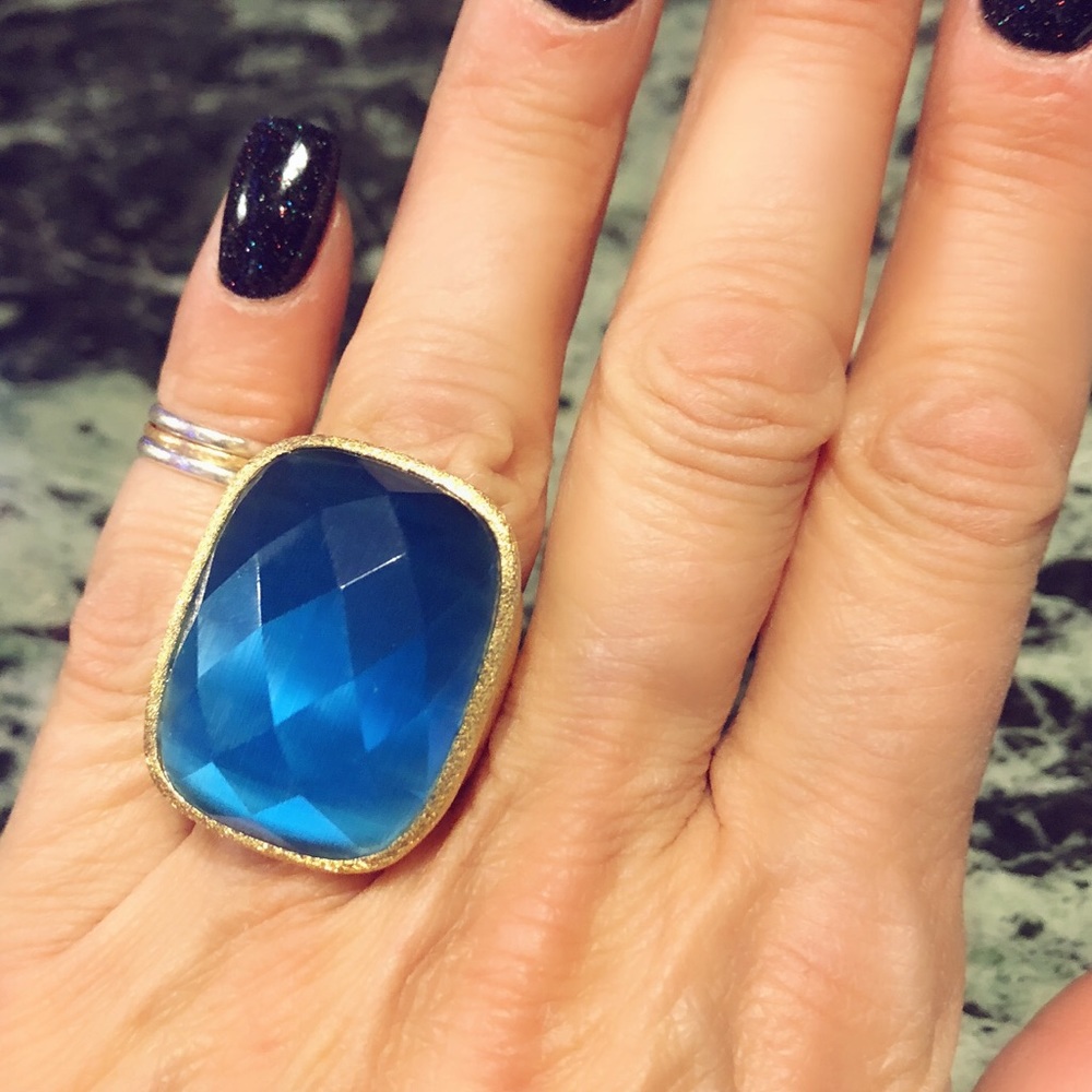 💯AUTH NEW 18k Gold Clad by Rivka Friedman Ez 7 💍